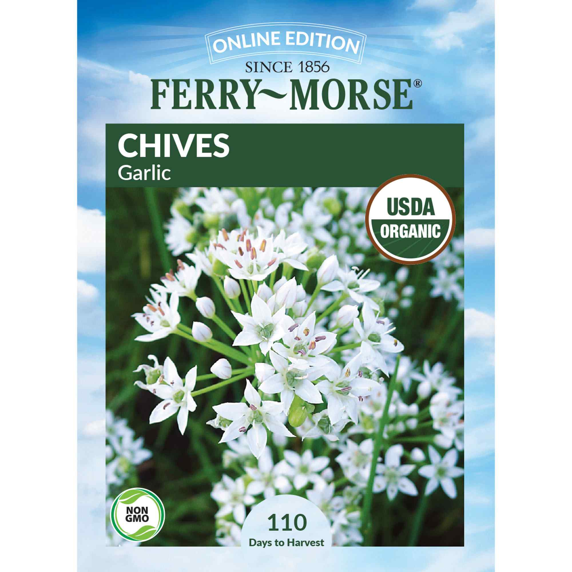 Ferry-Morse chives seed packet